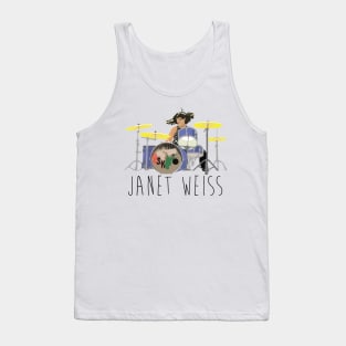 janet weiss she is amazin Tank Top